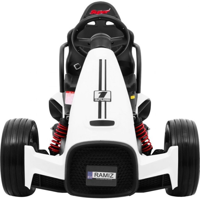 Детский аккумуляторный картинг Bolid XR-1 Белый