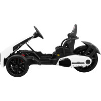 Детский аккумуляторный картинг Bolid XR-1 Белый