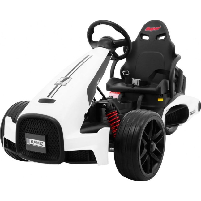 Детский аккумуляторный картинг Bolid XR-1 Белый