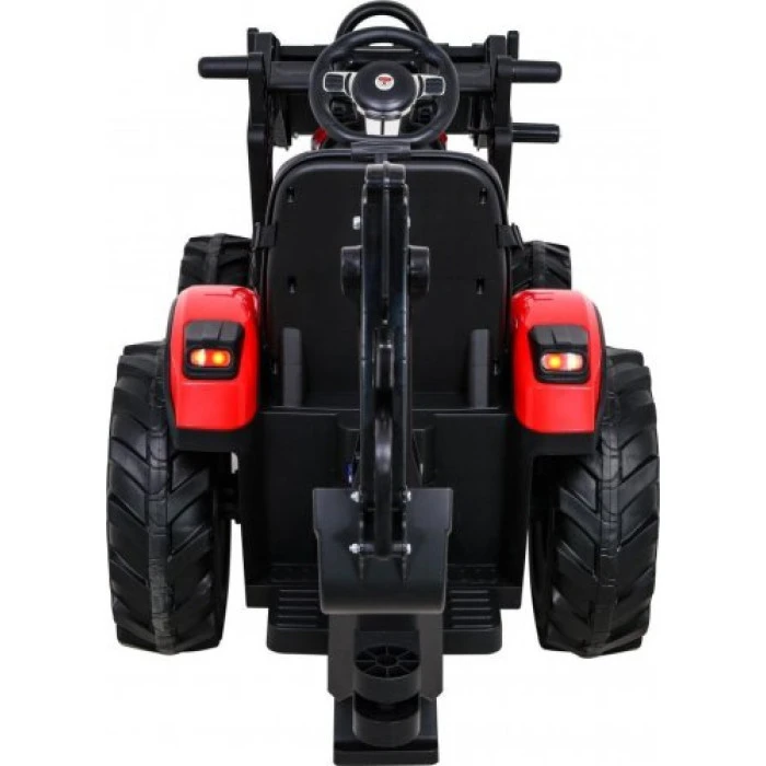 Дитячий акумуляторний трактор З Причепом 720-T Червоний