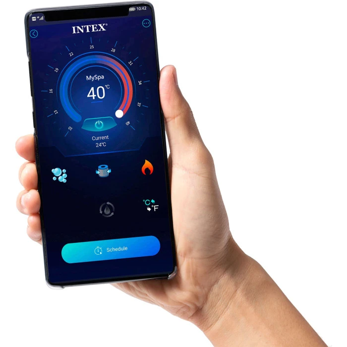 Джакузи-SPA Intex 28450 надувное 4-местное