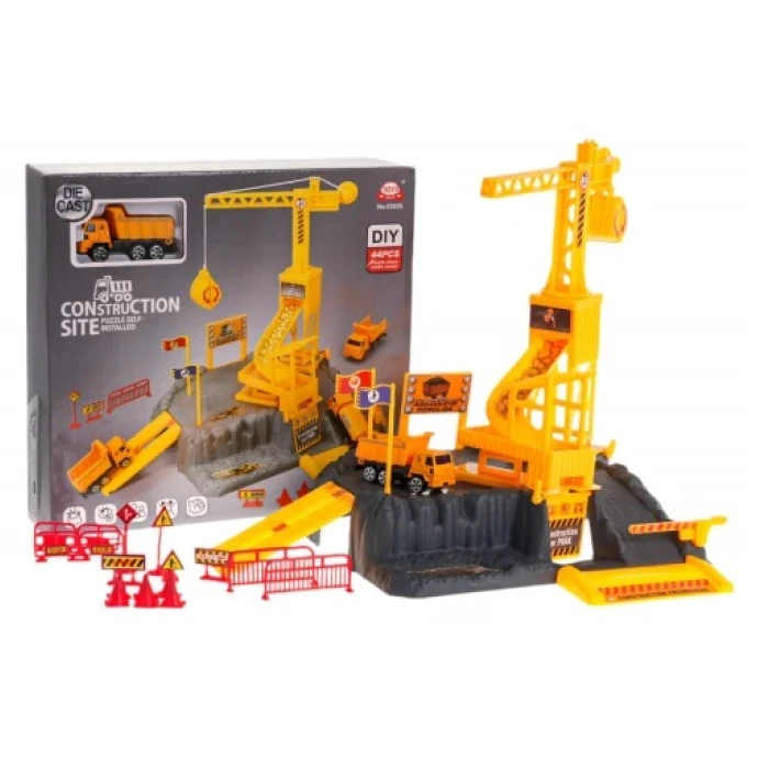 Детский набор строительной площадки + аксессуары Ramiz ZPG.92835