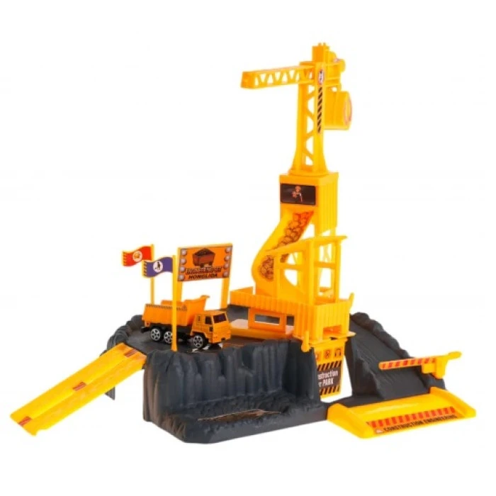 Детский набор строительной площадки + аксессуары Ramiz ZPG.92835