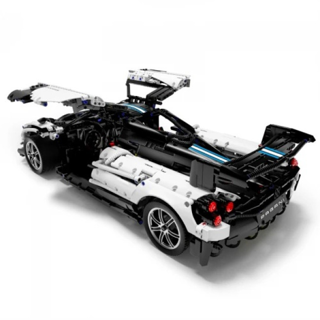 Автомобиль раскладной 2896 Технические блоки + Открывающиеся двери Pagani Huayra RASTAR модель 1:8