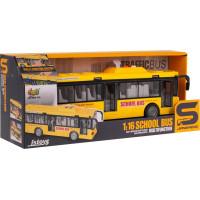 Детский игрушечный школьный автобус со световой и звуковой функцией ZAU.JS120B