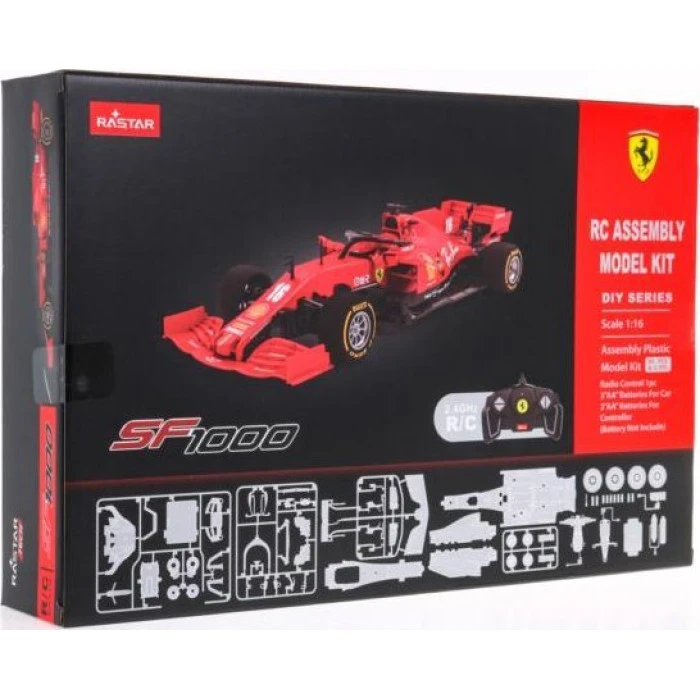 Гоночный автомобиль на дистанционном управлении Ferrari SF1000 красный RASTAR модель 1:16 + обвес + пульт дистанционного управления 2,4 ГГц
