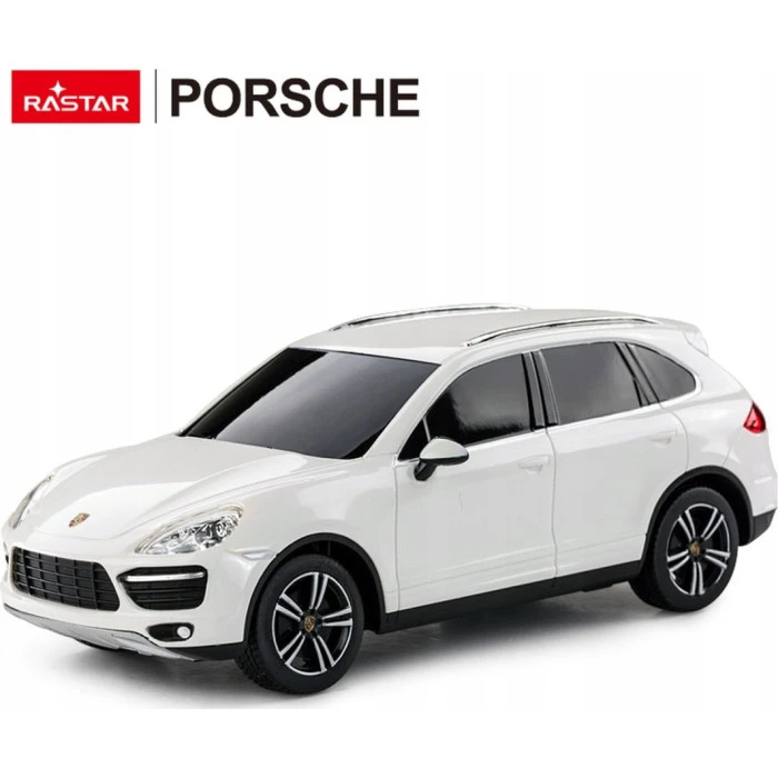 Машинка на радиоуправлении 1:24 Porsche Cayenne Turbo White RASTAR