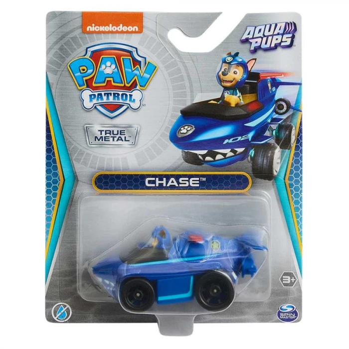 Машинка детская Spin Master Гонщик Die Cast, серия Aqua Pups "Щенячий патруль"