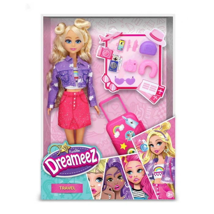 Кукла Funville Dreameez Путешественница 30 см