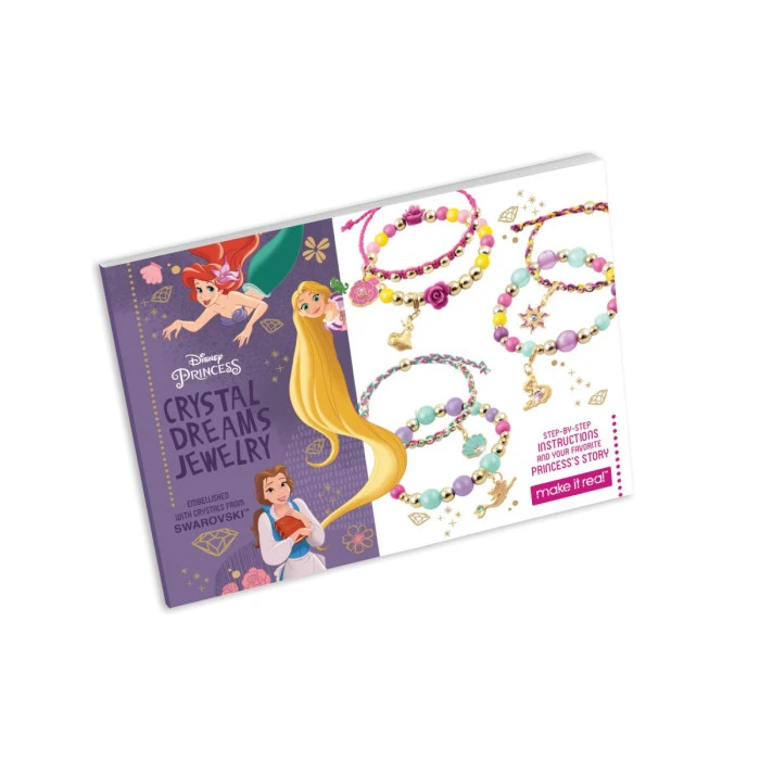 Набор для создания браслетов Make it Real С кристаллами Swarovski Принцессы Диснея