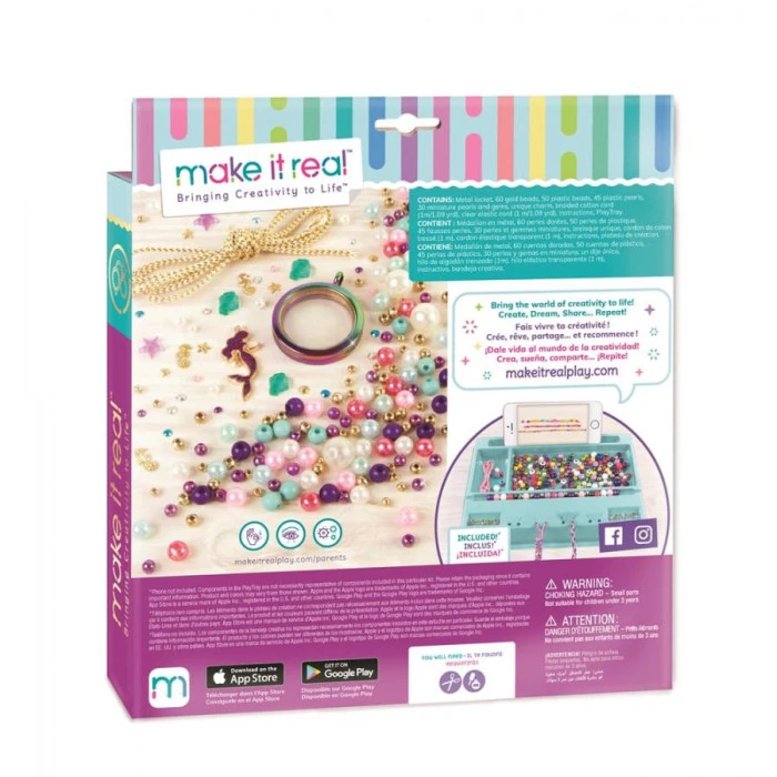 Набір для створення прикрас Make it Real Скарби русалки