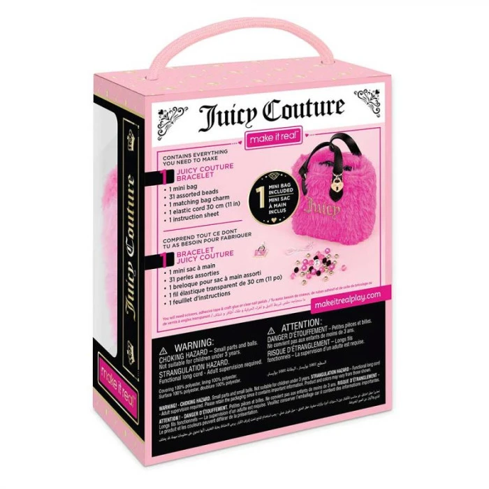 Набор для создания коллекционного шарм-браслета Make it Real Модница - Гламур Juicy Couture