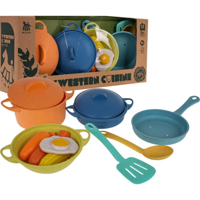 Дитячий набір посуду Bio + аксесуари ZDZ.13471MG