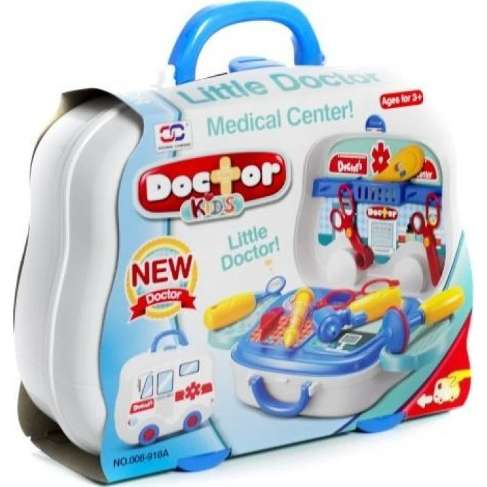 Детский набор врача + кейс скорой помощи для детей 3+