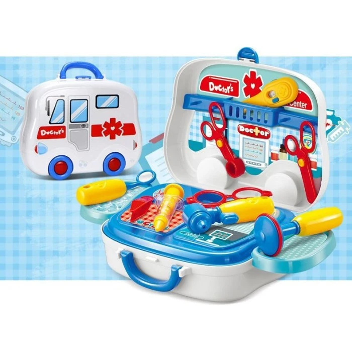 Детский набор врача + кейс скорой помощи для детей 3+