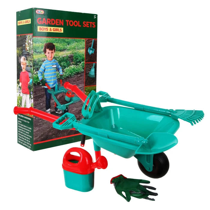 Детский набор Тачка, Лопата, Грабли Аксессуары