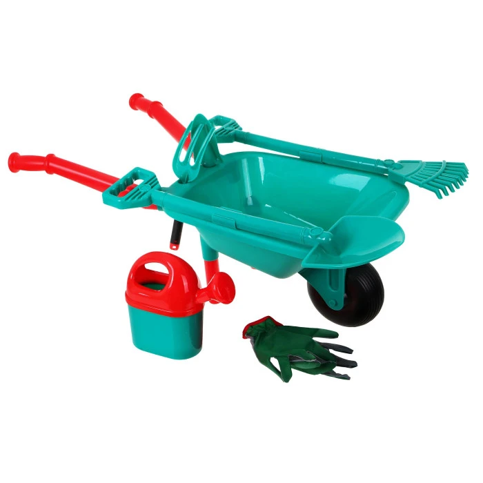 Детский набор Тачка, Лопата, Грабли Аксессуары