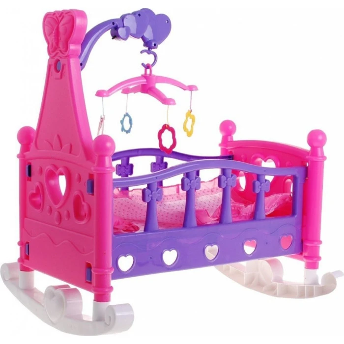 Ліжечко 2в1 для ляльок RAMIZ 3+