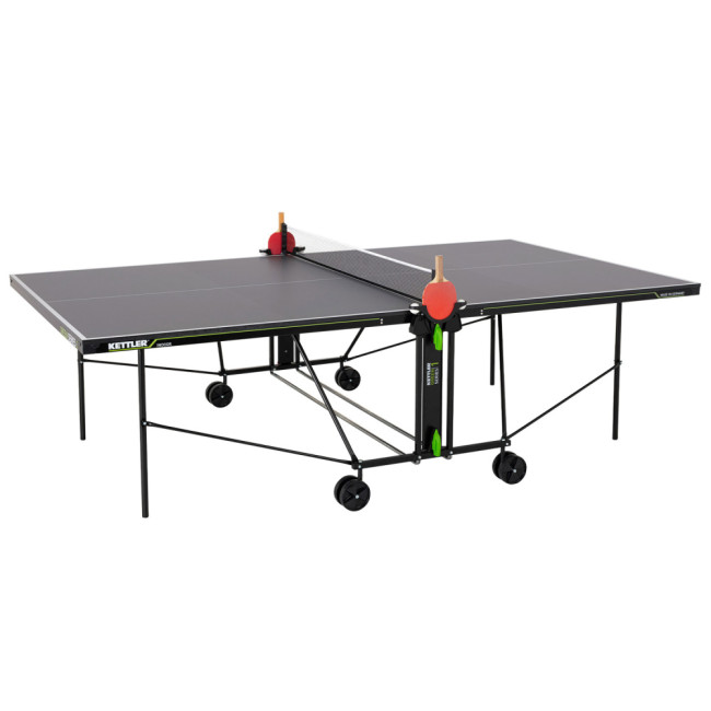 Стол теннисный Kettler Indoor K1, серый