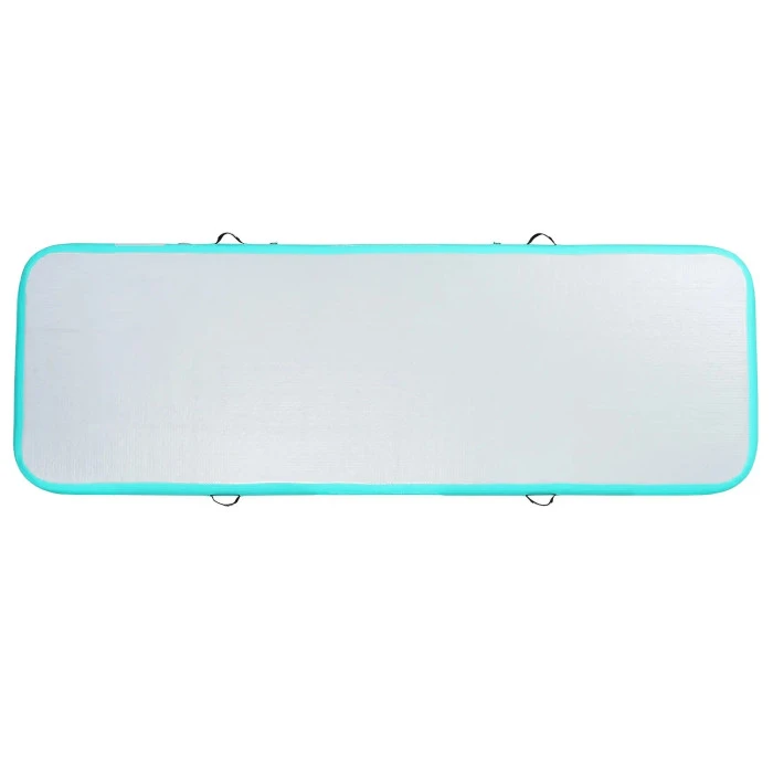 Надувной коврик VEVOR 300 x 101 x 10 см, бело-мятный