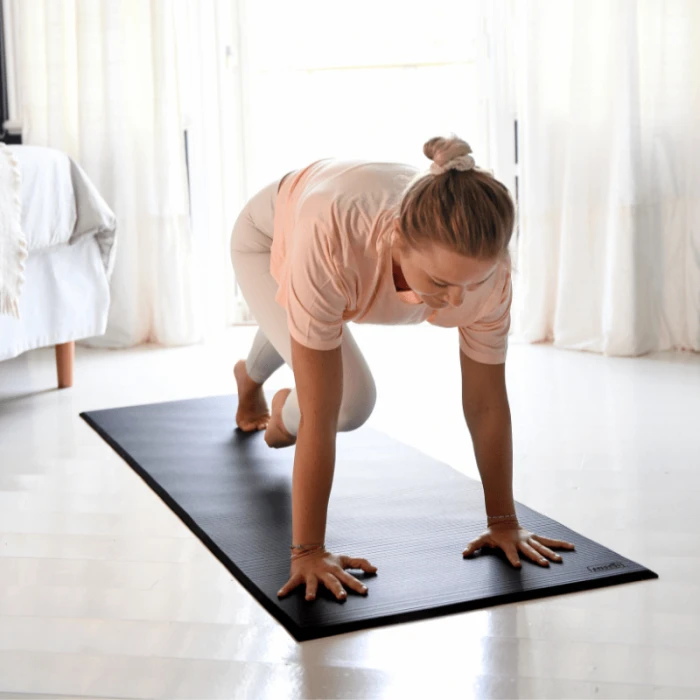 Коврик для упражнений SISSEL Gym Mat Plus 180 x 60 x 1,0 см - черный