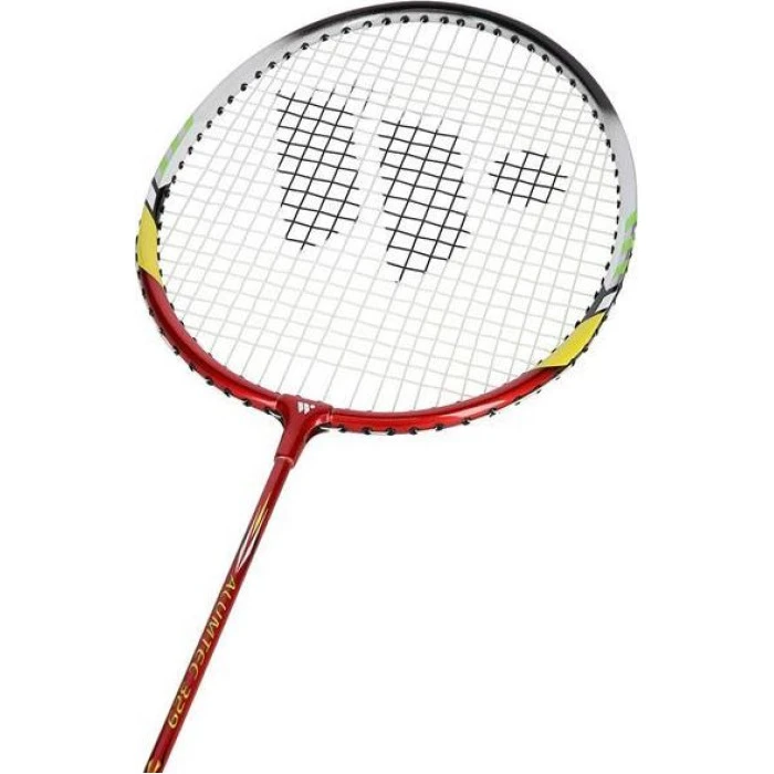 Ракетки для бадминтона WISH ALUMTEC 329K, сине-красные.