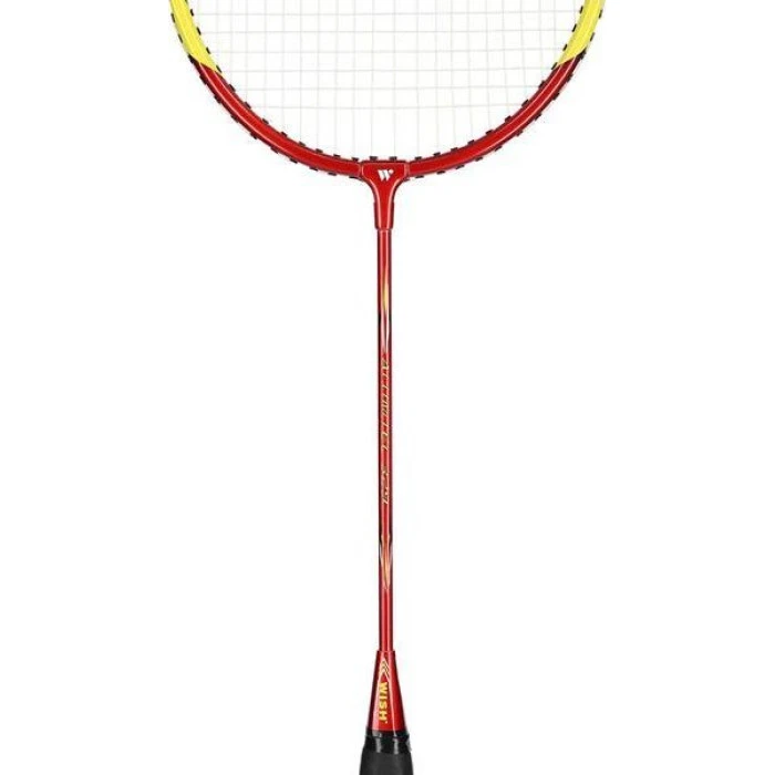 Ракетки для бадминтона WISH ALUMTEC 329K, сине-красные.