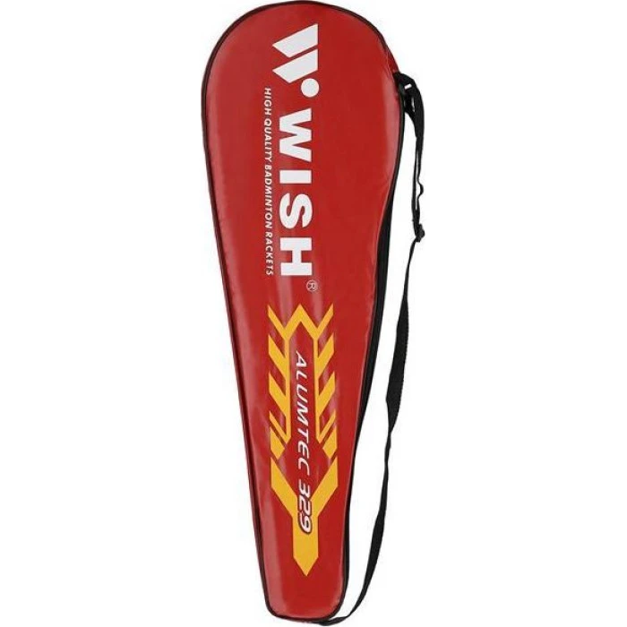 Ракетки для бадминтона WISH ALUMTEC 329K, сине-красные.