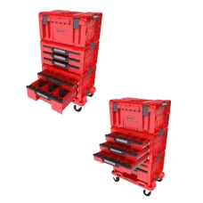 Набор ящиков для инструментов Qbrick System PRO Drawer Workshop Set 4 2.0 RED (5901238258360)