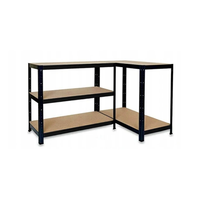 Стелаж LEOBRO Premium Black 180 х 90 х 40 см, 175кг/полиця, 5 полиць (LB-R115)