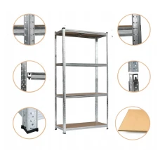 Набір із чотирьох стелажів LEOBRO Premium 150 х 280 х 30 см, 150кг/полиця, 5 полиць (LB-R110Х4)