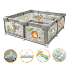 Дитячий манеж LEOBRO "Король лісу" 180 x 200 см (LB-1010)