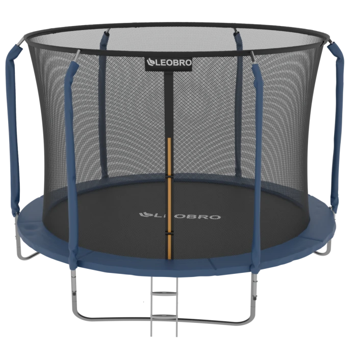 Батут із внутрішньою захисною сіткою 312 см LEOBRO Premium 10FT BLUE