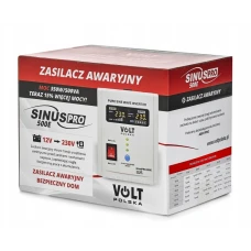 Гібридний ДБЖ/інвертор Volt Polska SINUS PRO 500 E 12/230V 350/500W (3SP050012E)