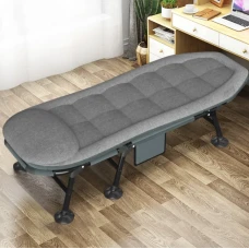 Раскладная кровать (раскладушка) с подушкой LEOBRO (FB-S15)