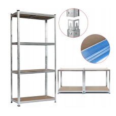 Стелаж LEOBRO Premium 180 х 90 х 40 см, 175кг/полиця, 4 полиці (LB-R102)