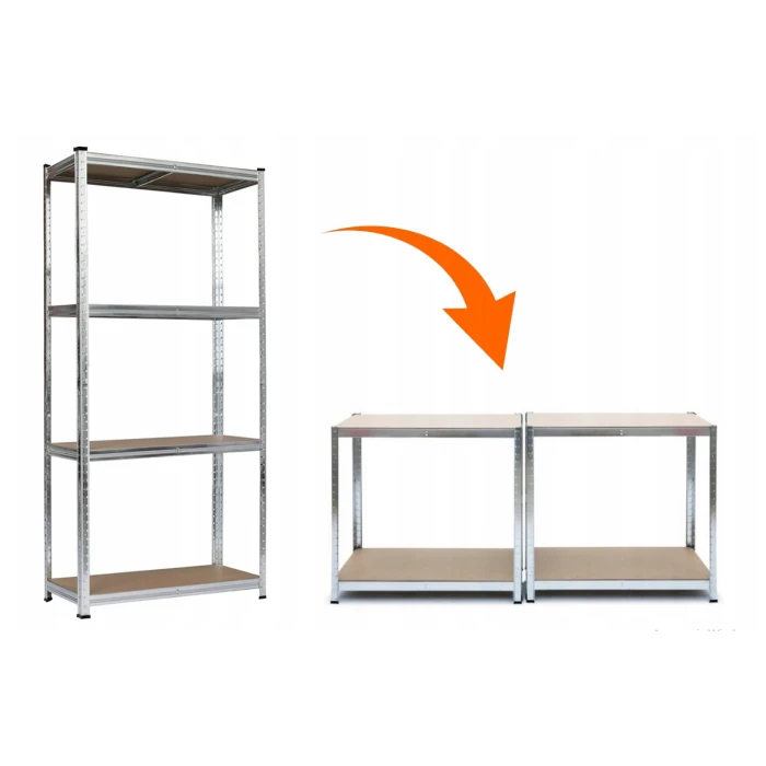 Стелаж LEOBRO Premium 180 х 90 х 40 см, 175кг/полиця, 4 полиці (LB-R102)