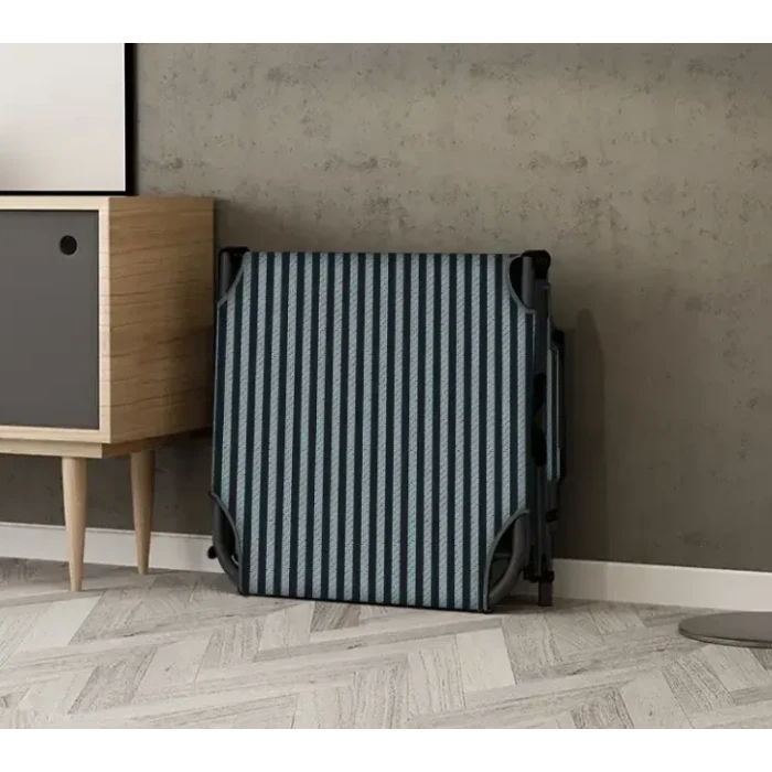 Раскладная кровать (раскладушка) с Mesh-матрасом и подушкой LEOBRO Striped (LB-FB-A2-STR)