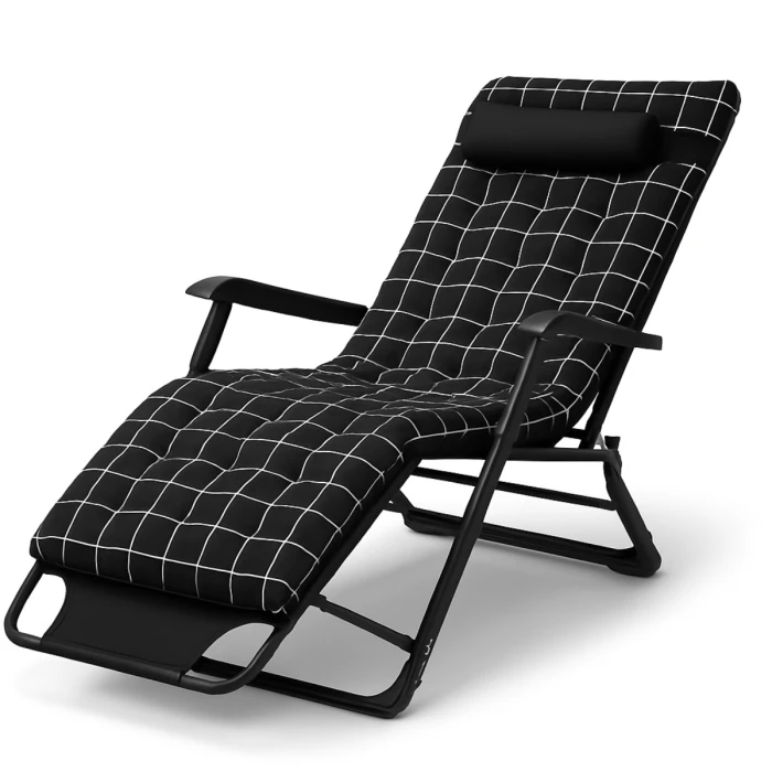 Розкладне крісло ліжко з оксамитовим матрацом LEOBRO (LB-FCB-G4-PAT)