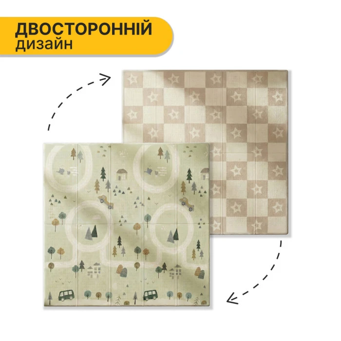 Дитячий ігровий килимок LEOBRO 180 x 200 x 1 см (LB-1032)