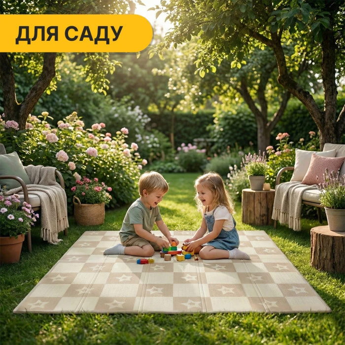 Дитячий ігровий килимок LEOBRO 180 x 200 x 1 см (LB-1032)