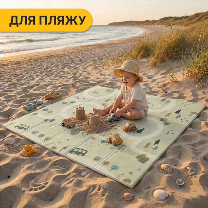 Дитячий ігровий килимок LEOBRO 180 x 200 x 1 см (LB-1032)