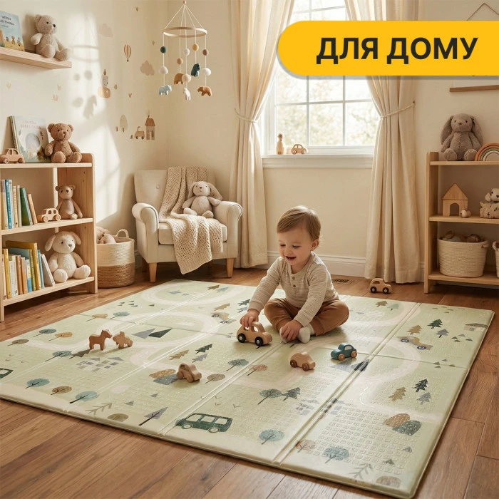 Дитячий ігровий килимок LEOBRO 150 x 200 x 1 см (LB-1022)