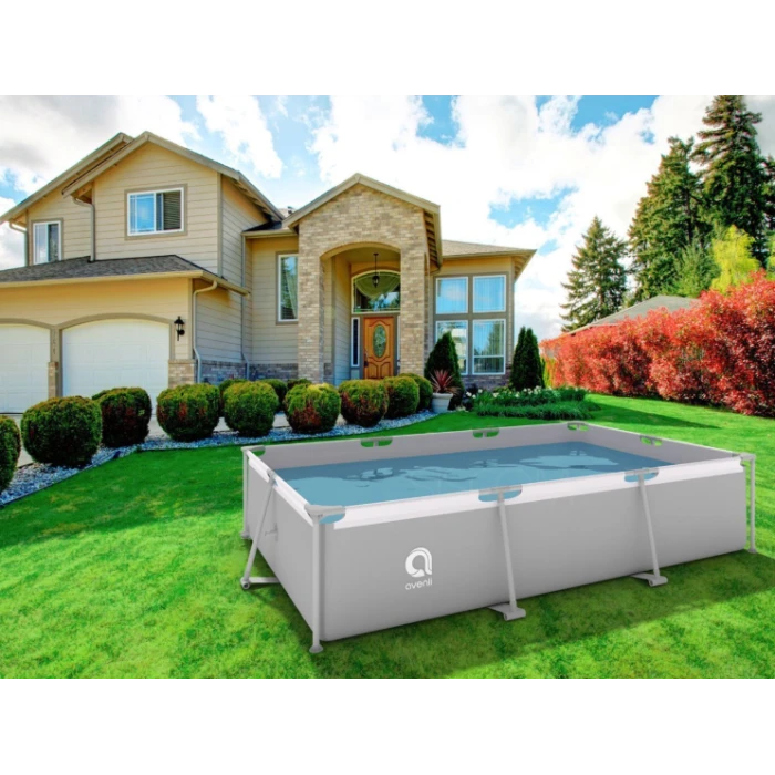 Бассейн каркасный прямоугольный Avenli 300х65см 15в1 (2815)