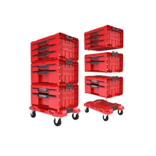 Набор инструментов для ящиков Qbrick System PRO Drawer Workshop Set 3 2.0 RED (5901238258353)