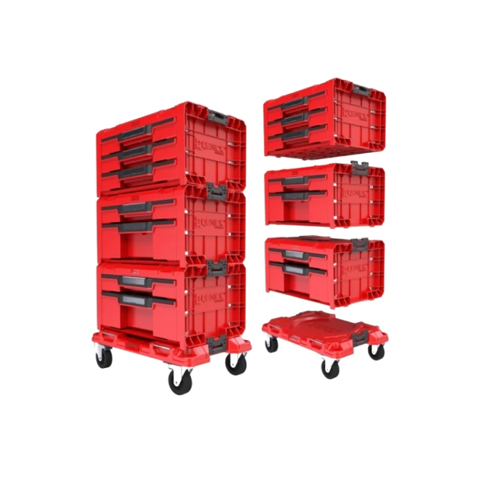 Набір інструментів для ящиків Qbrick System PRO Drawer Workshop Set 3 2.0 RED (5901238258353)