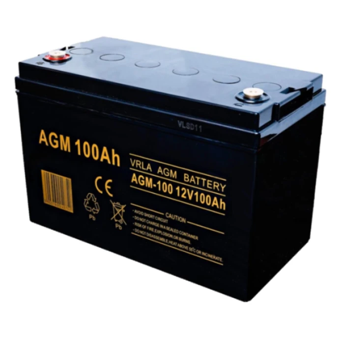 AGM Акумулятор 100Ah 12V VOLT VRLA (6AKUXAG100)
