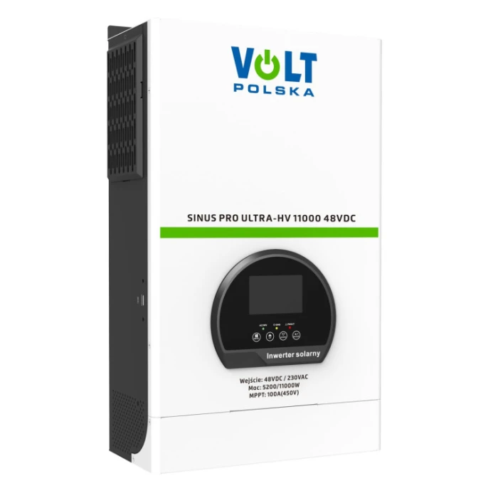 Сонячний інвертор Volt Polska ULTRA-HV 11000 48/230V (5200/11000W) + 100A MPPT (450V) (3SSHV50048)
