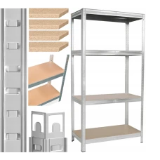 Стелаж LEOBRO Premium 150 х 70 х 30 см, 150кг/полиця, 4 полиці (LB-R109)