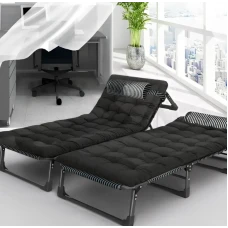 Раскладная кровать (раскладушка) с матрасом и подушкой LEOBRO Striped (LB-FB-A1-STR)